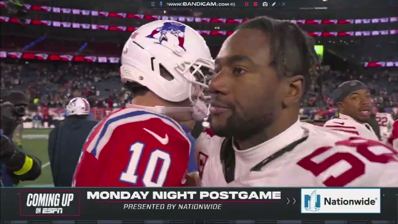 NFL на ESPN Завершение NYG на NE