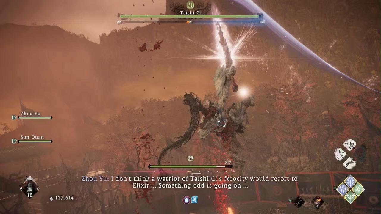 Taishi Ci Second Fight - Wo Long: Fallen Dynasty