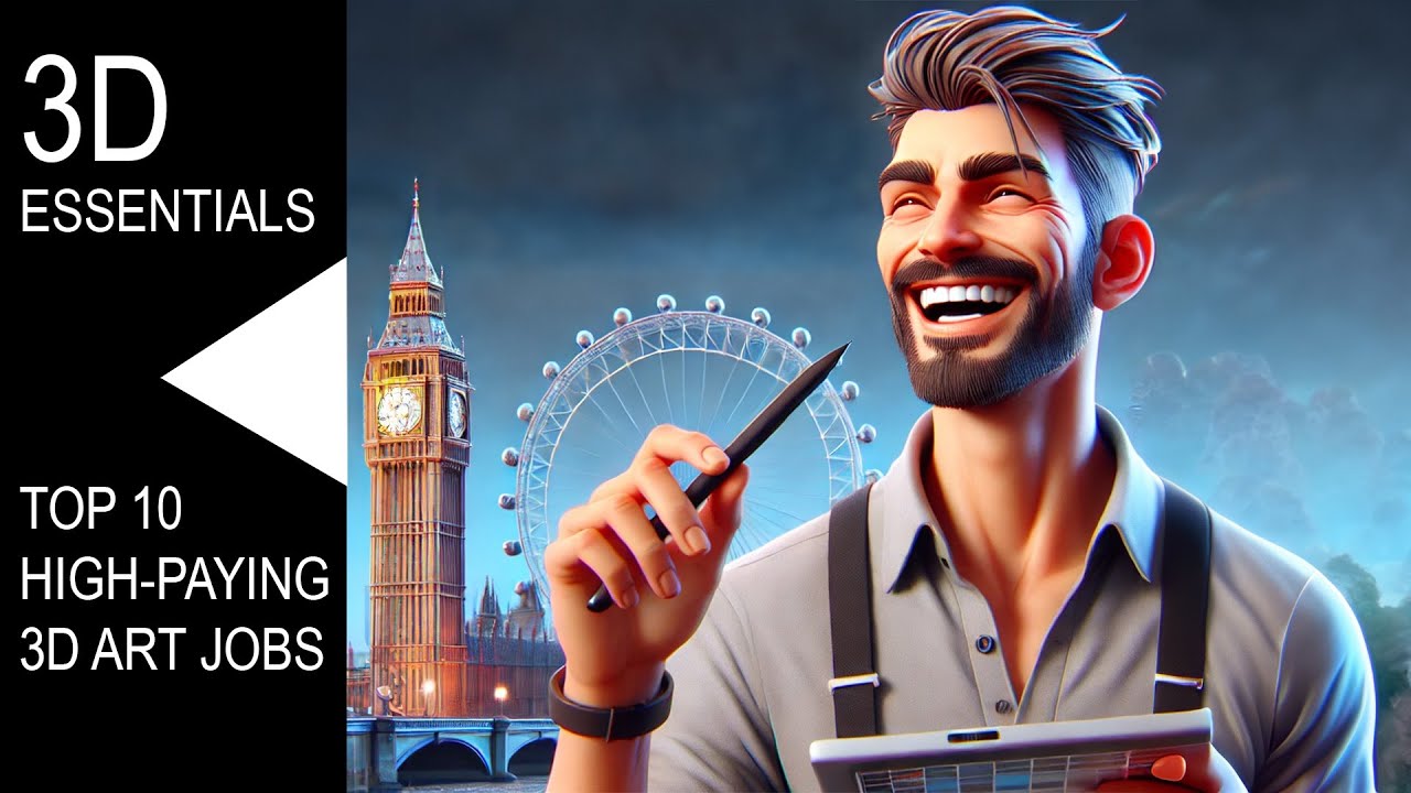 3D Essentials - Top 10 Highest Paying 3D Art Jobs