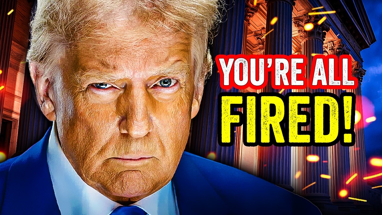 You Won&rsquo;t BELIEVE How Many JUDGES Trump Just FIRED!!!