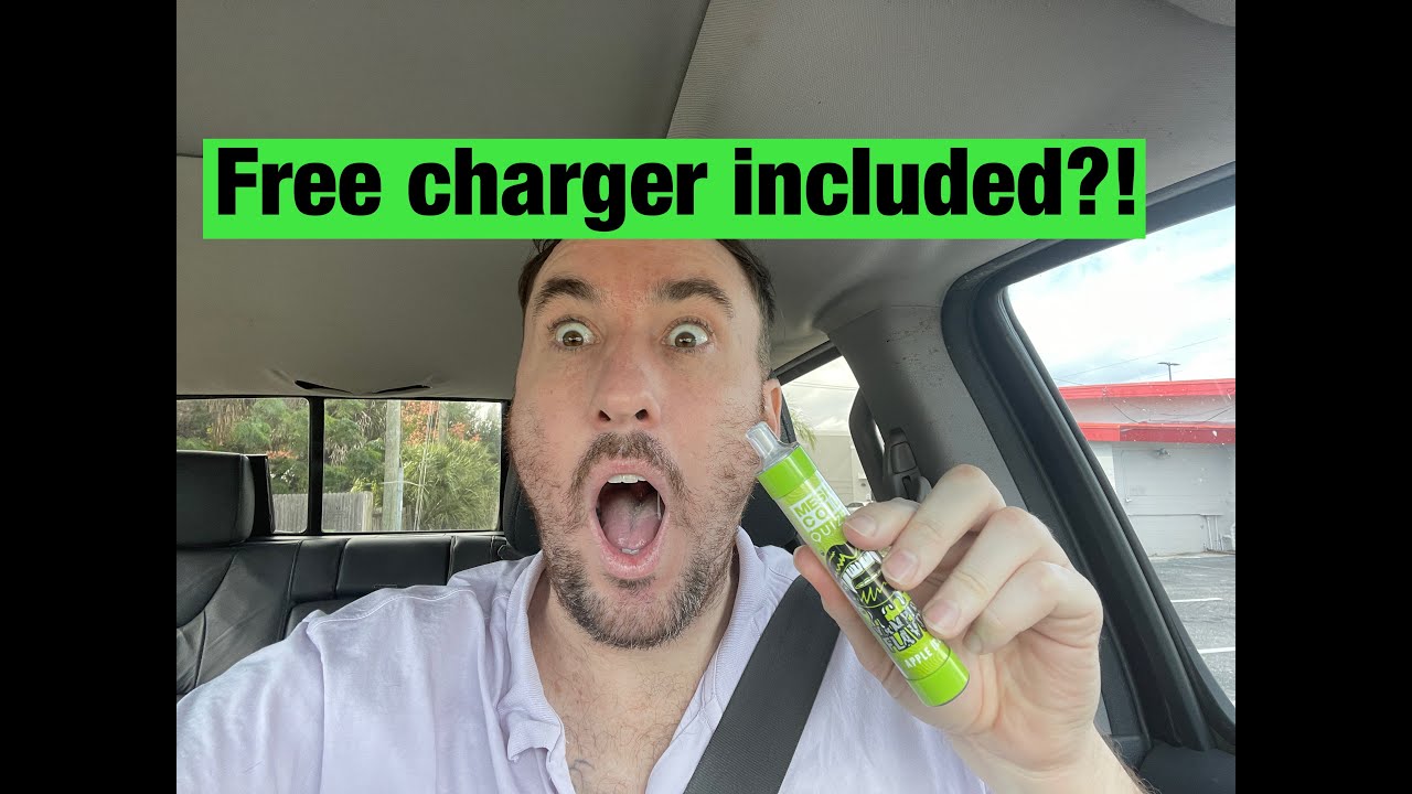 Quizz Apple Ice Vape Review! 4000 Puffs!