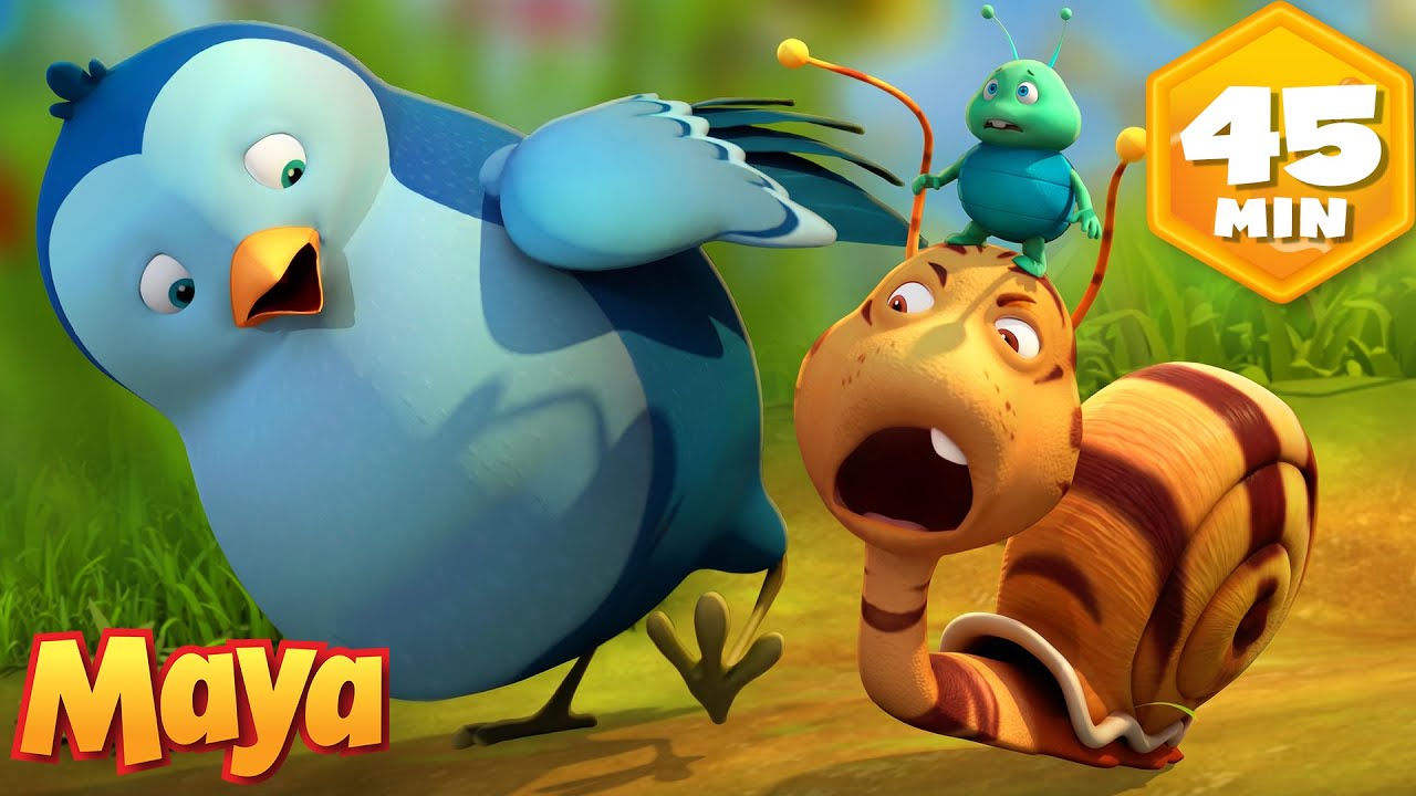 Shelby in de Problemen 🐌 🐝 Maya de Bij | Kinderseries