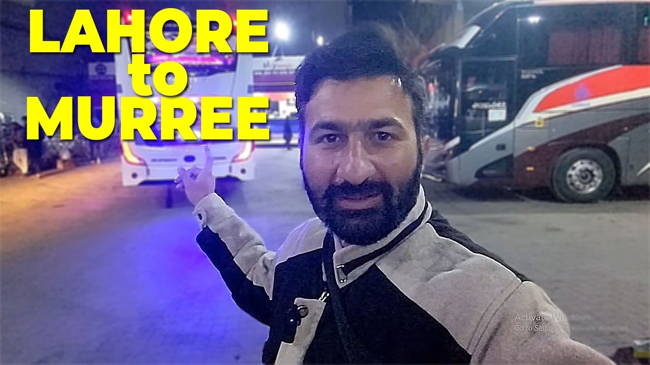 Lahore to Murree on Local Transport | Going Murree in Winter | Azam Munir | Video 103