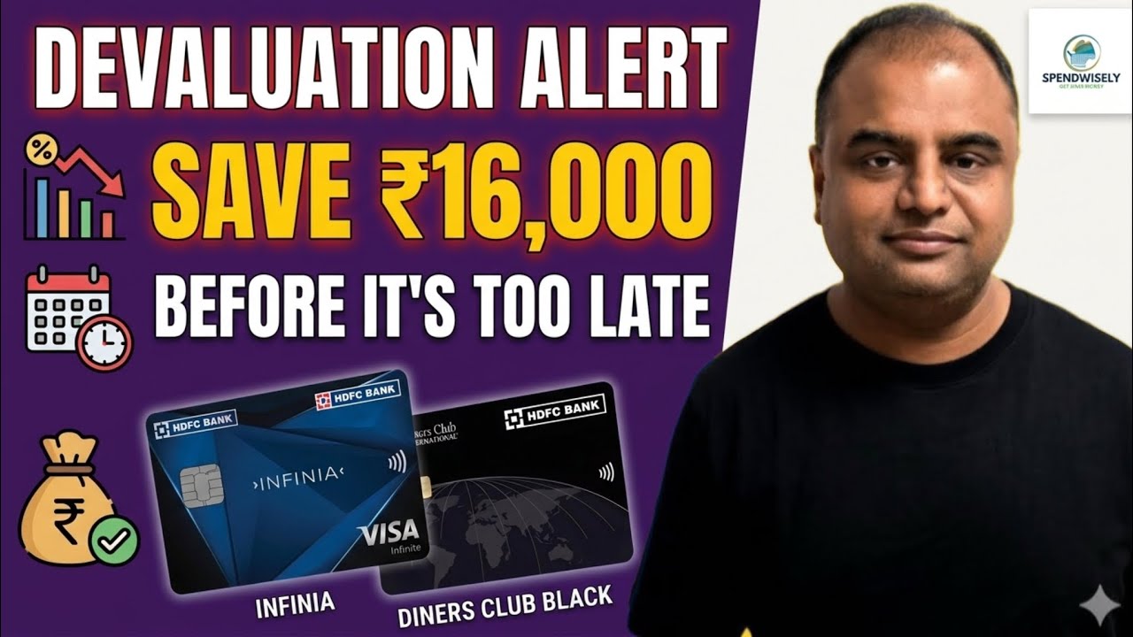 HDFC Infinia & Diners Black Metal Devaluation 2026 | Save Rs.16,000 Before It's Too Late