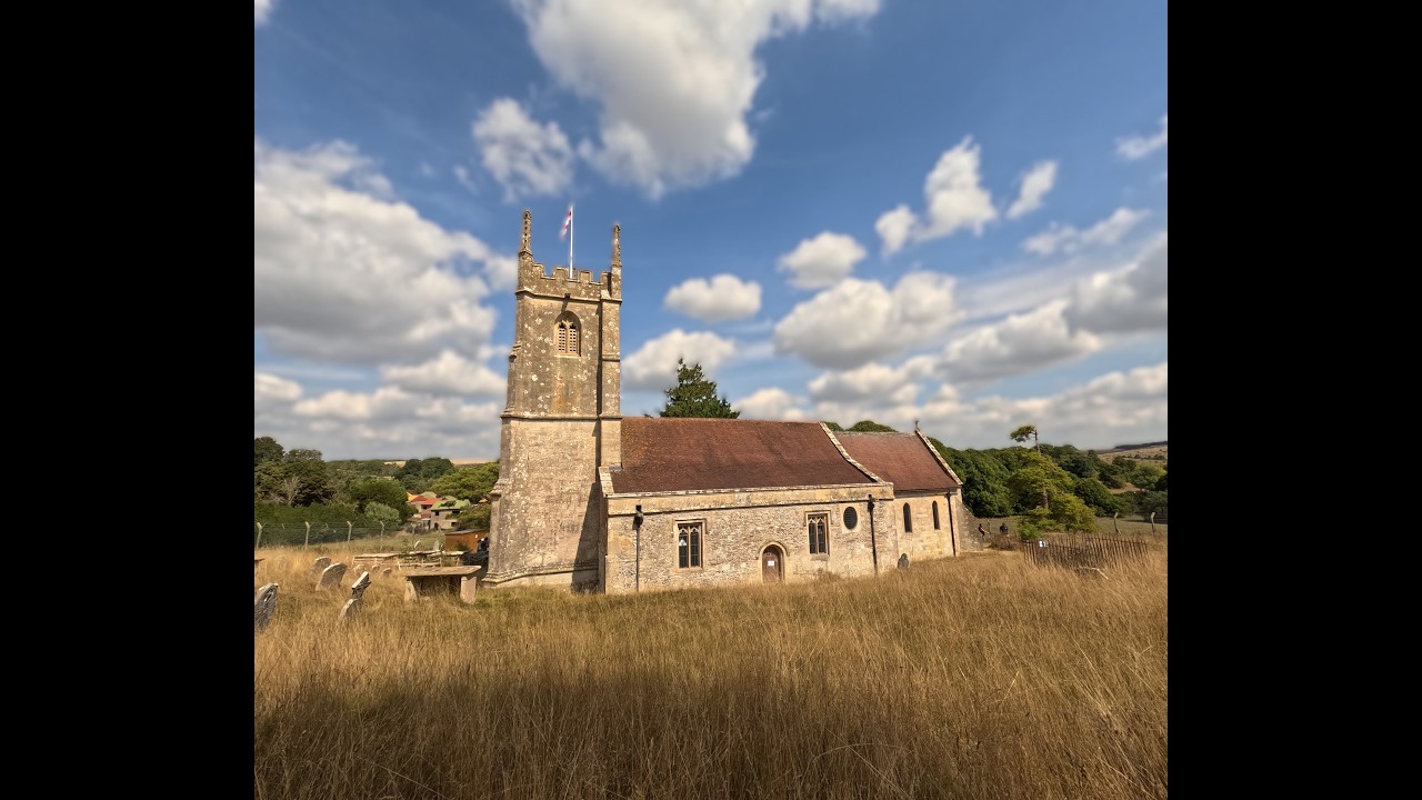 Imber Village & St Gillies Church, Wiltshire, England