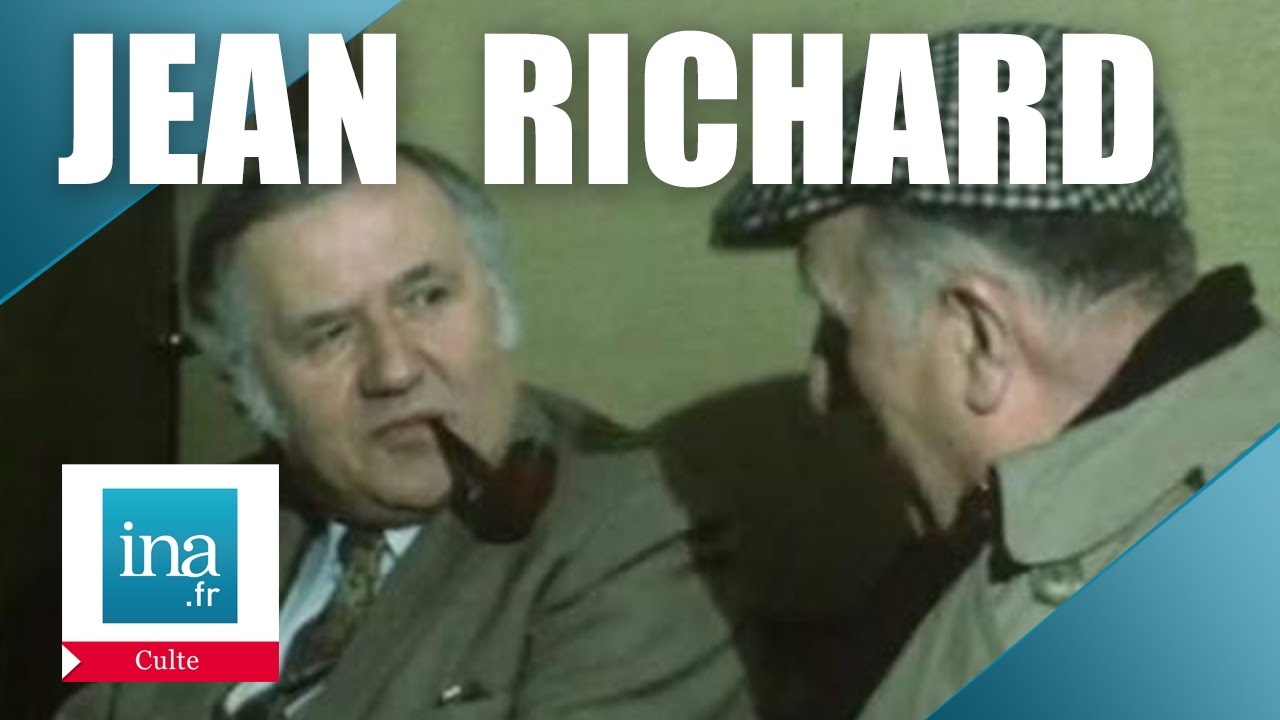 Jean Richard sur le tournage de Maigret | Archive INA