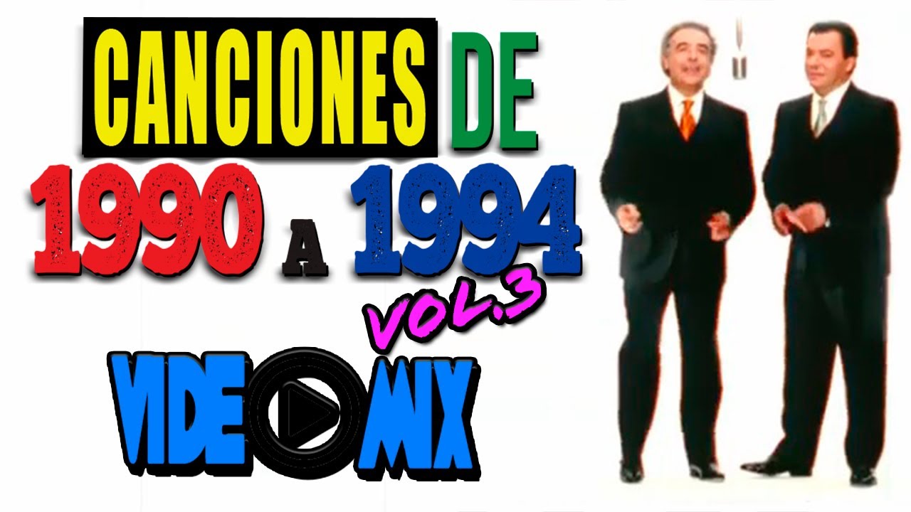 Canciones de 1990 a 1994 Vol. 3 (Los del Río, El General, Kaoma, Garibaldi, Proyecto Uno, Ilegales)
