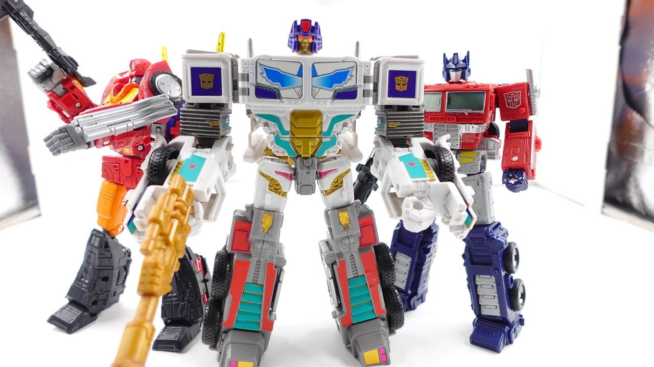 Transformers Combiner Wars THUNDERCLASH Toyhax/Renderform Upgrade RETRO Turbomaster Review[4K]!