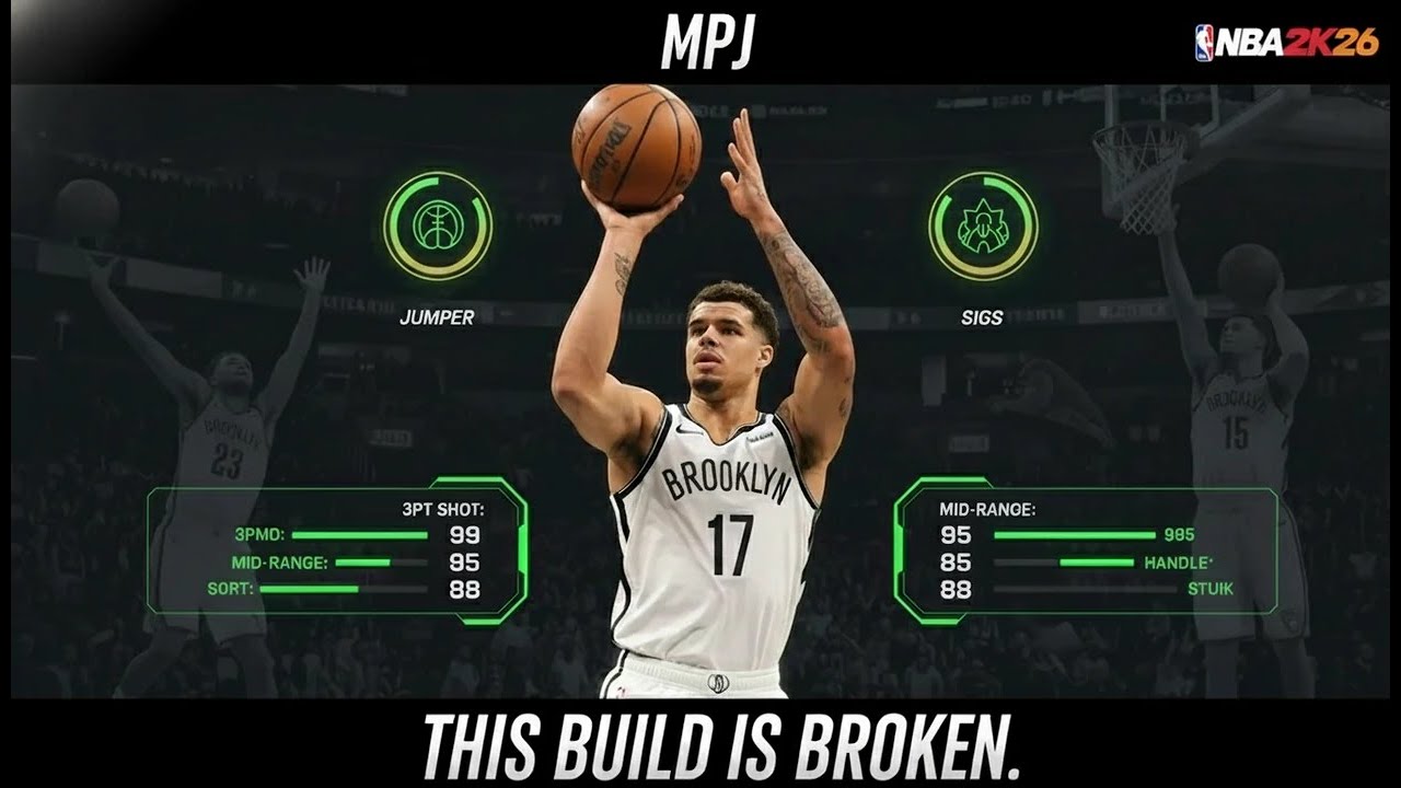 NBA2K26 Michael Porter Jr. is BROKEN | Full Build Guide #michaelporterjr #2k26 #nba2k26 #2k