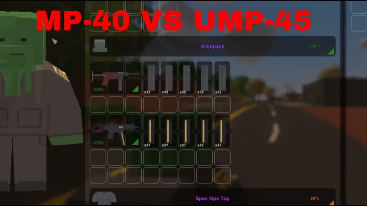 Unturned UMP-45 VS MP-40