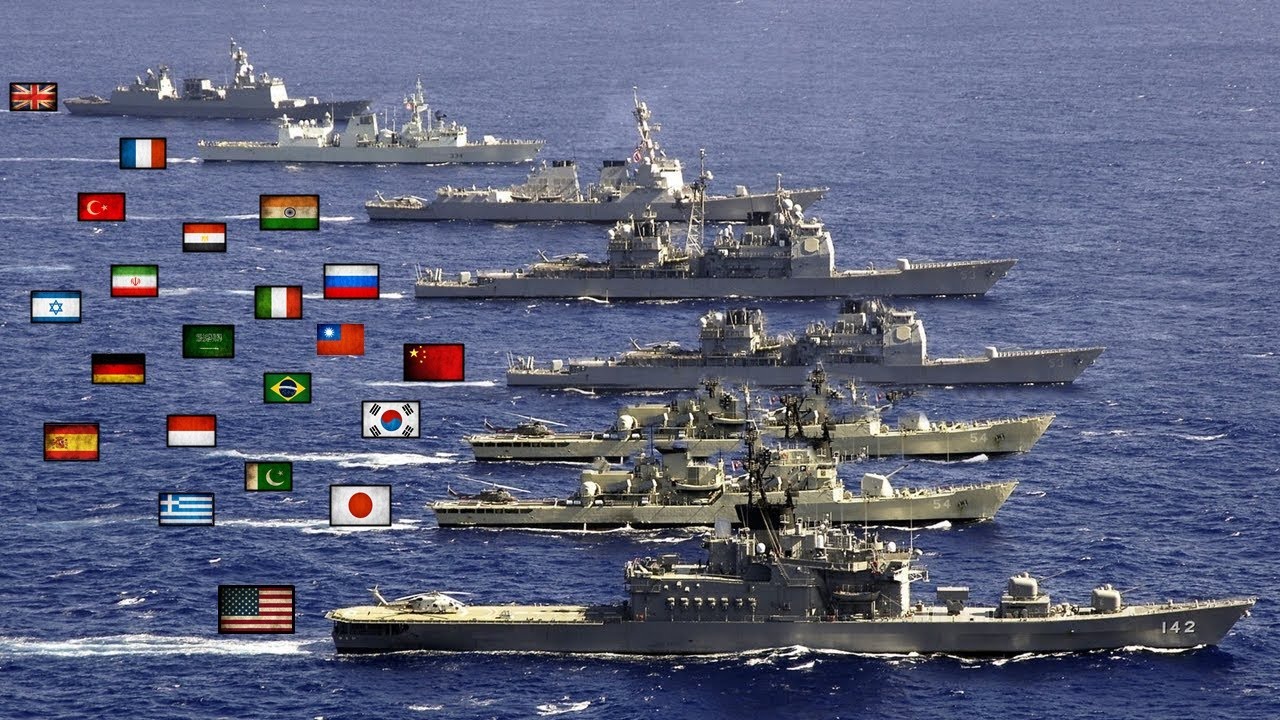 10 самых мощных военно-морских сил мира | 2024 год