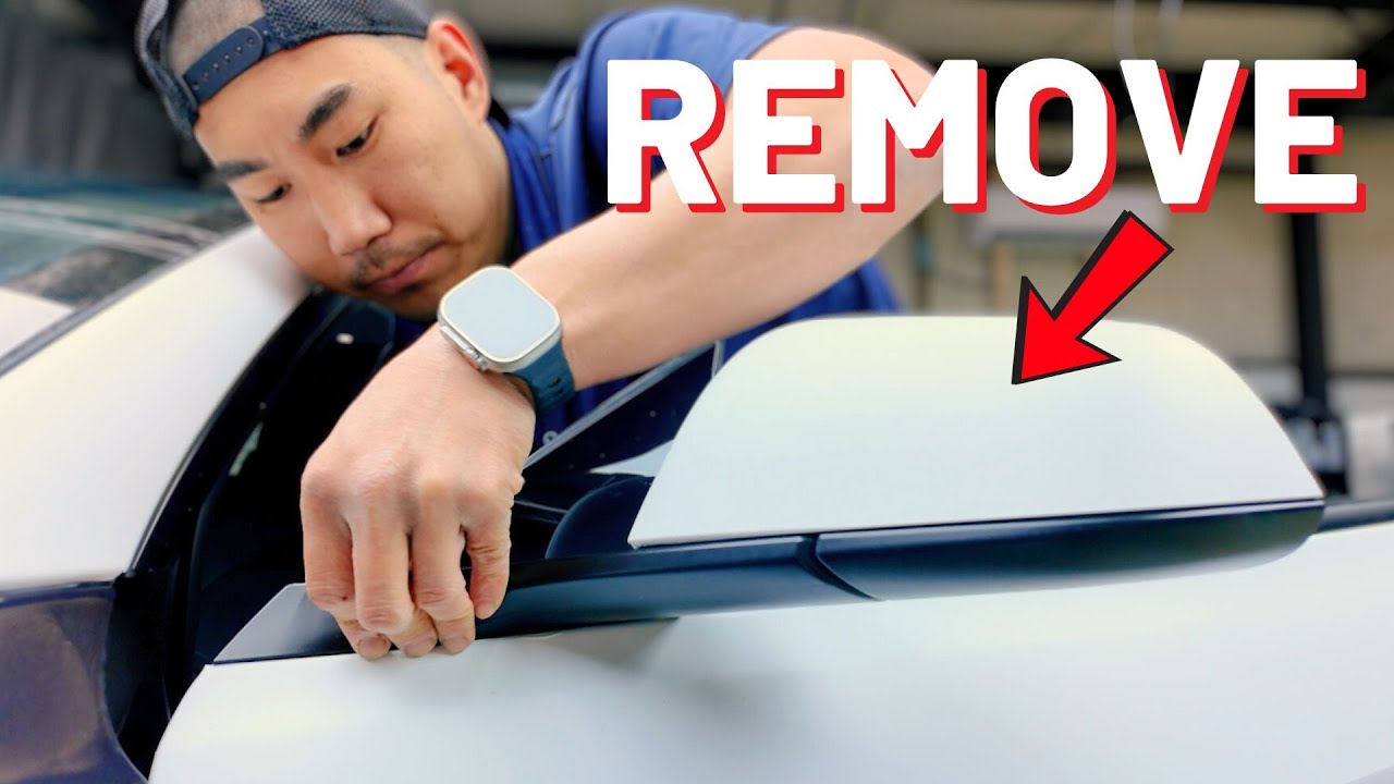 Model 3 Mirror Removal Made Easy! Step by Step Guide