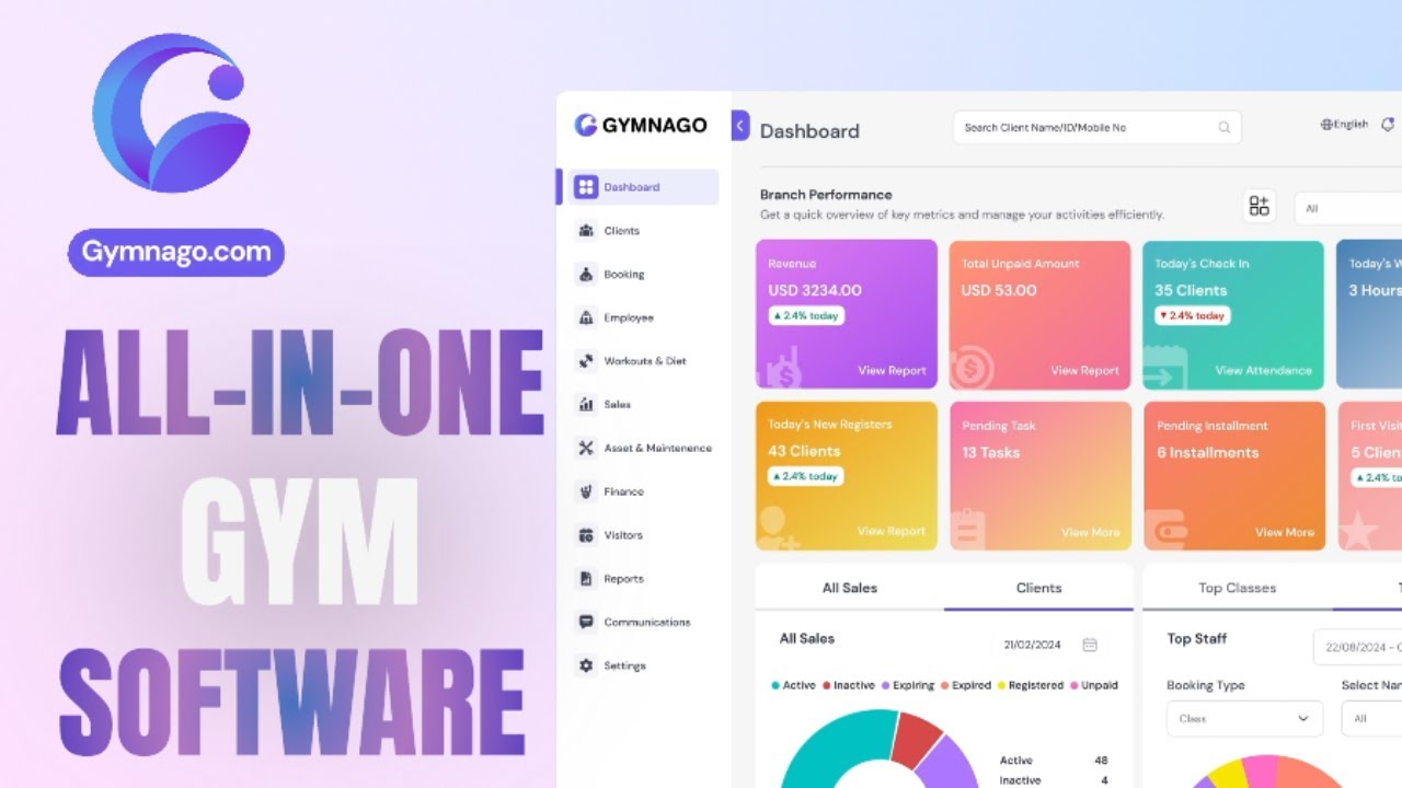 Gymnago - The Gym Software Every Fitness Business Needs