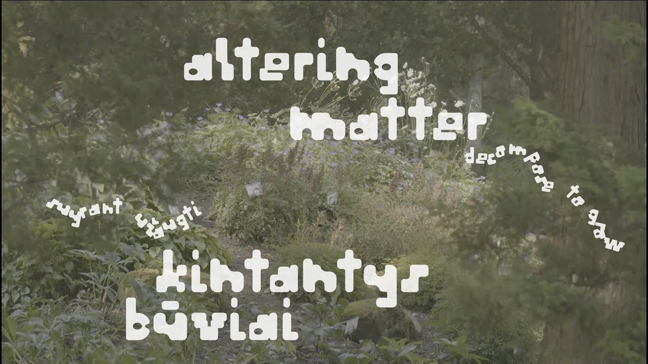 „Kintantys būviai: suyrant užaugti“ kūrybinių dirbtuvių video dokumentacija | Joaquin Mora
