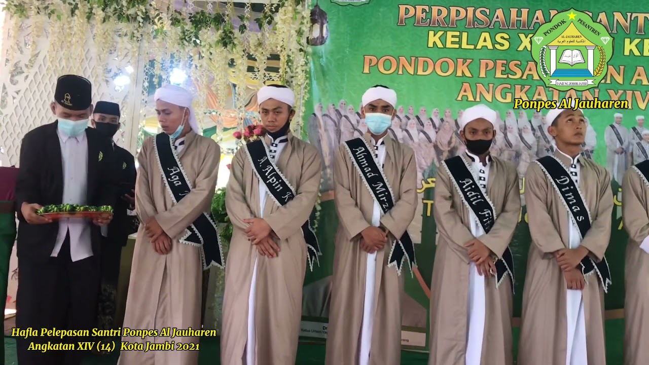 Haflatul Wada'i Santri Kelas III dan VI Pondok Pesantren Al-Jauharen Angkatan XIV