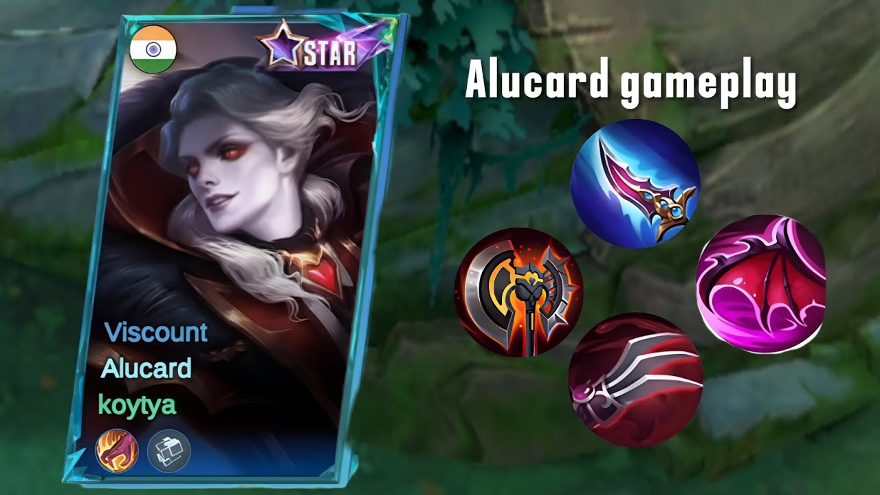 New build Alucard /// rank push gameplay /// epic ll to epic l /// moba legend 5V5 