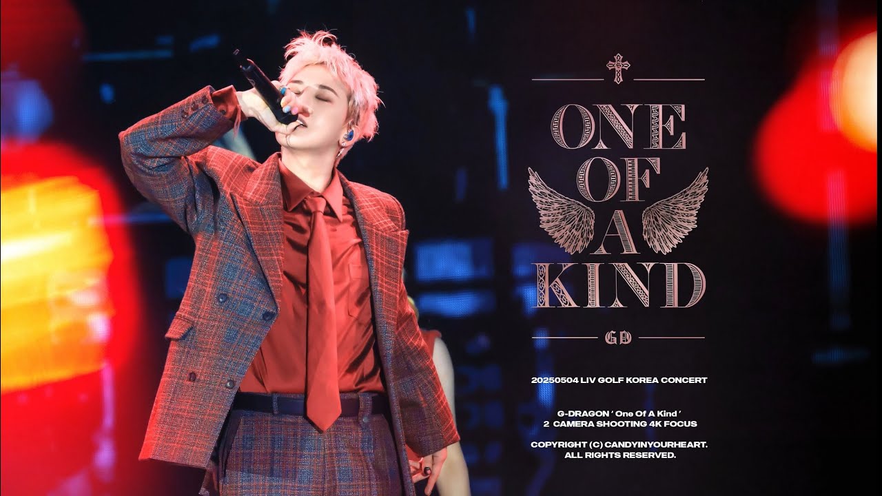 [4K] 250504 LIV GOLF KOREA Concert ONE OF A KIND GDRAGON  권지용 FANCAM 직캠 2 CAMERA 