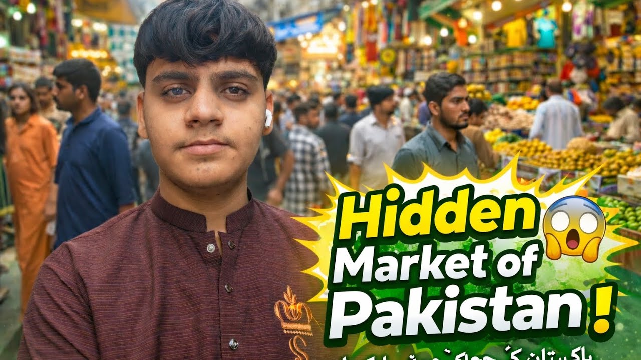 Hidden market of Pakistan🤫🤫