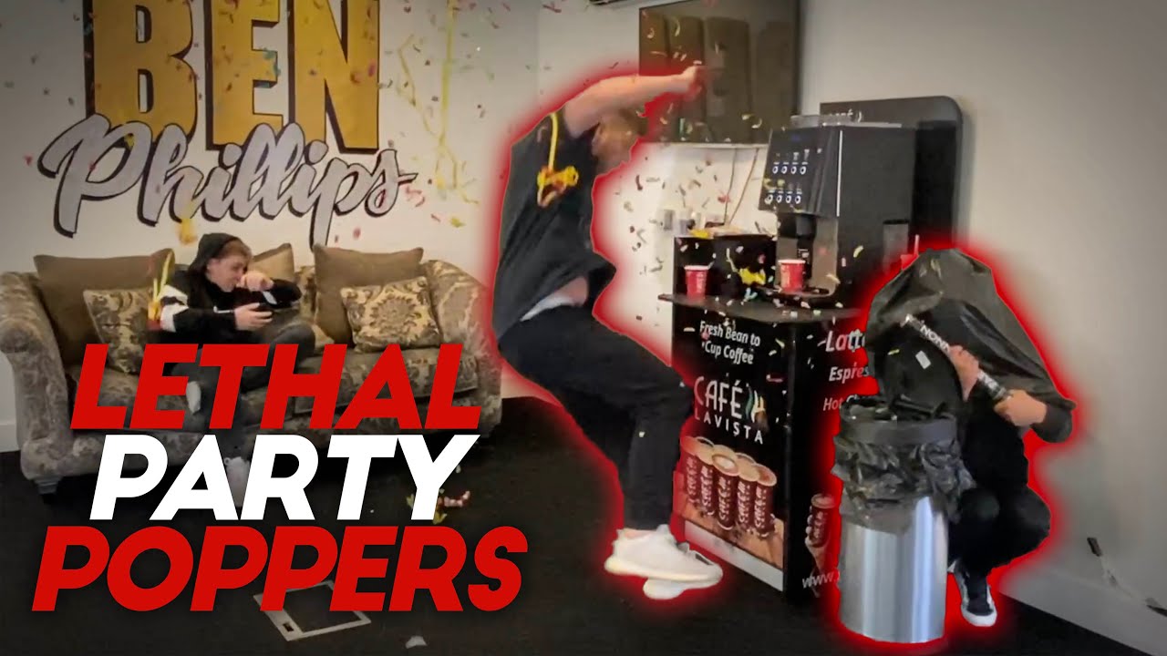 Хлопушки для вечеринок на черном рынке пошли не так — розыгрыш