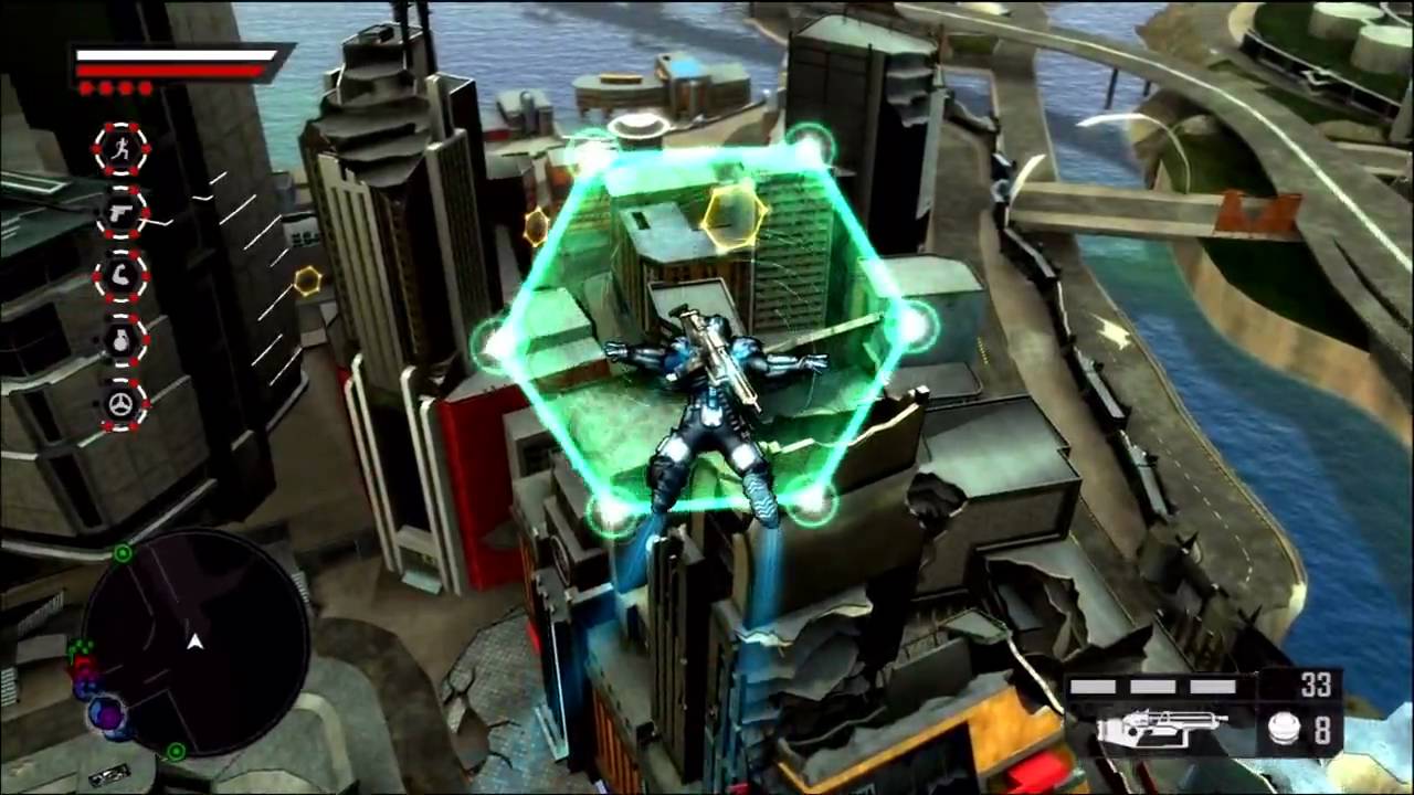 Crackdown 2 - Wingsuit Racer Achievement - All Wingsuit Stunt Rings