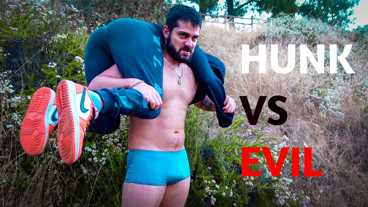 Hunk Wrestles Evil (Silent Film) - Bruno Baba