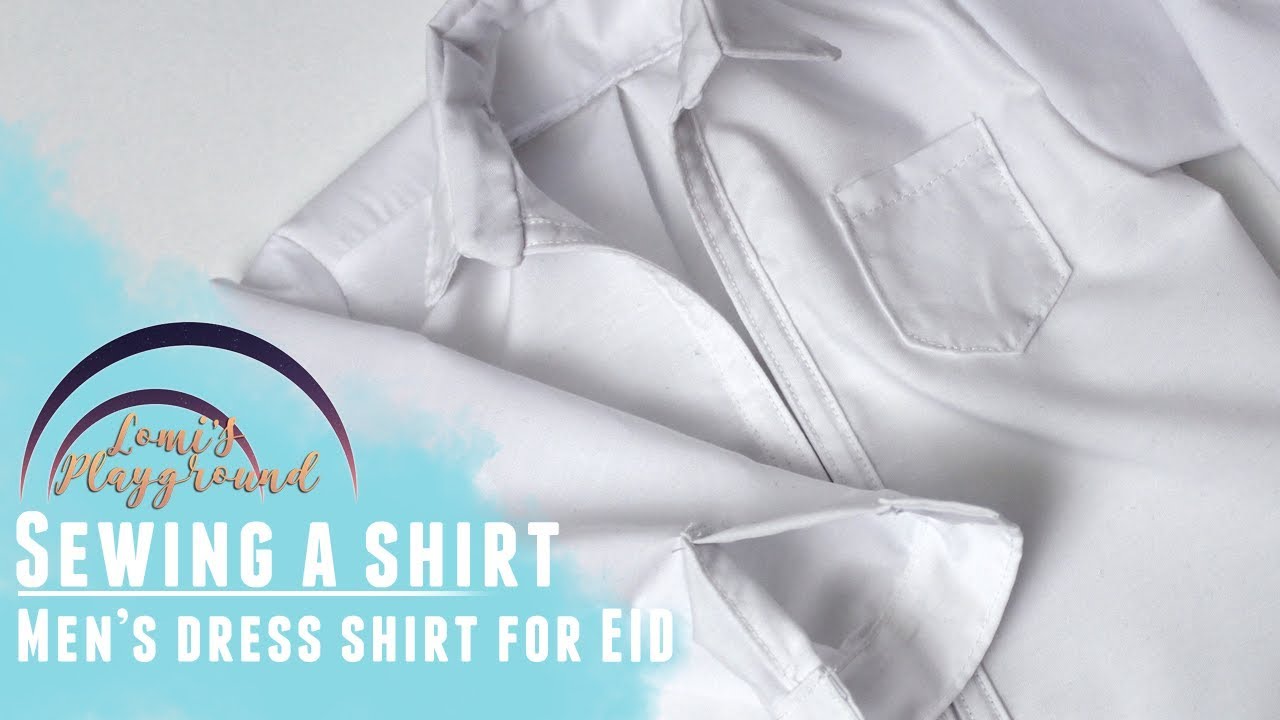 Sewing a men's dress shirt for Iplehouse EID BJDs