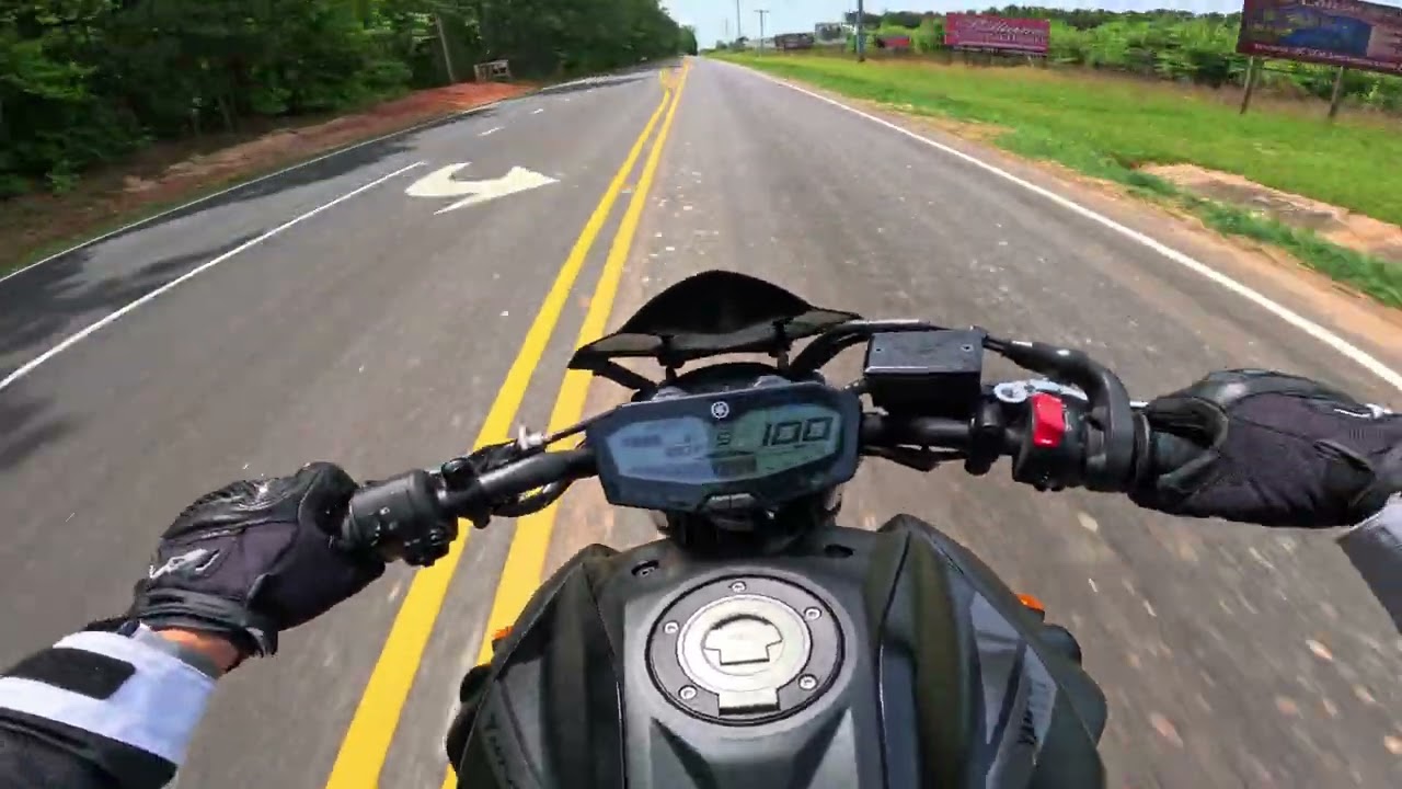 MT-07 Rippin Around on a Sunny Day