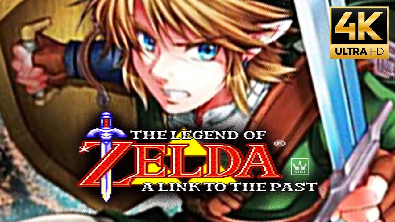 The Legend of Zelda A Link to the Past (1991) FULL GAME - 100% Gameplay Walkthrough【4K  UHD】