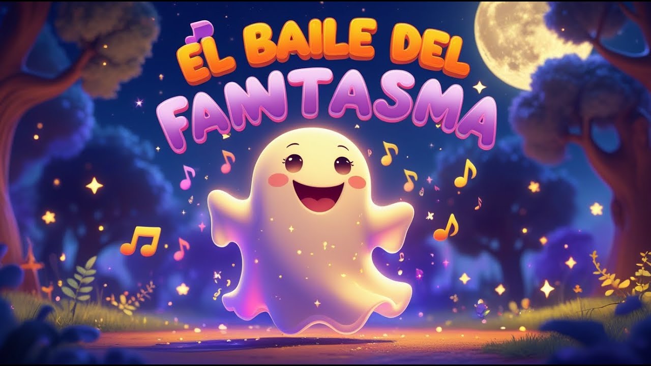 Canciones Infantiles - El Fantasma que No Asusta, &iexcl;Solo Baila! 👻🎶