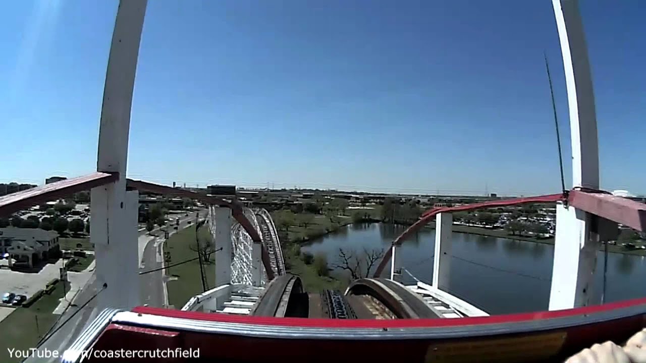 Judge Roy Scream (HD POV) Six Flags Over Texas