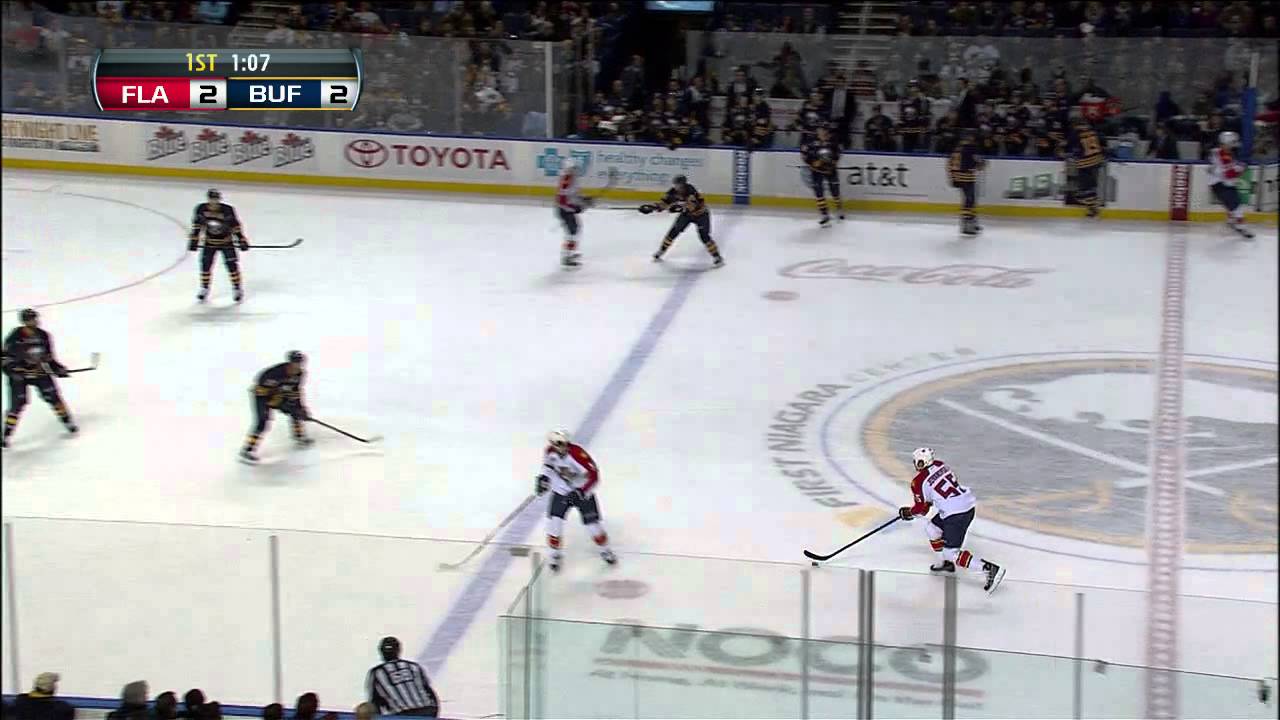 Jovanovski scores his first goal since his return to the NHL