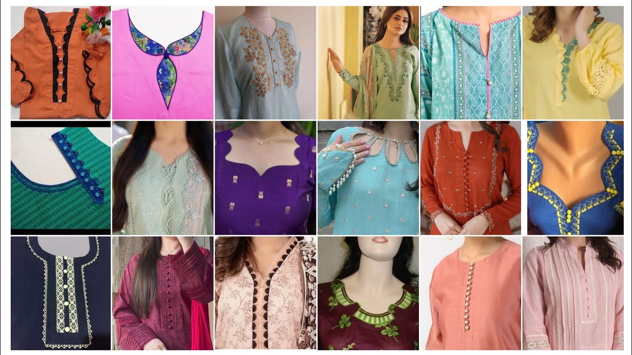 70+ Very Trendy Neck Designs 2026 For Kameez | Viral Neck Designs | Dress Designing Ideas l Designs