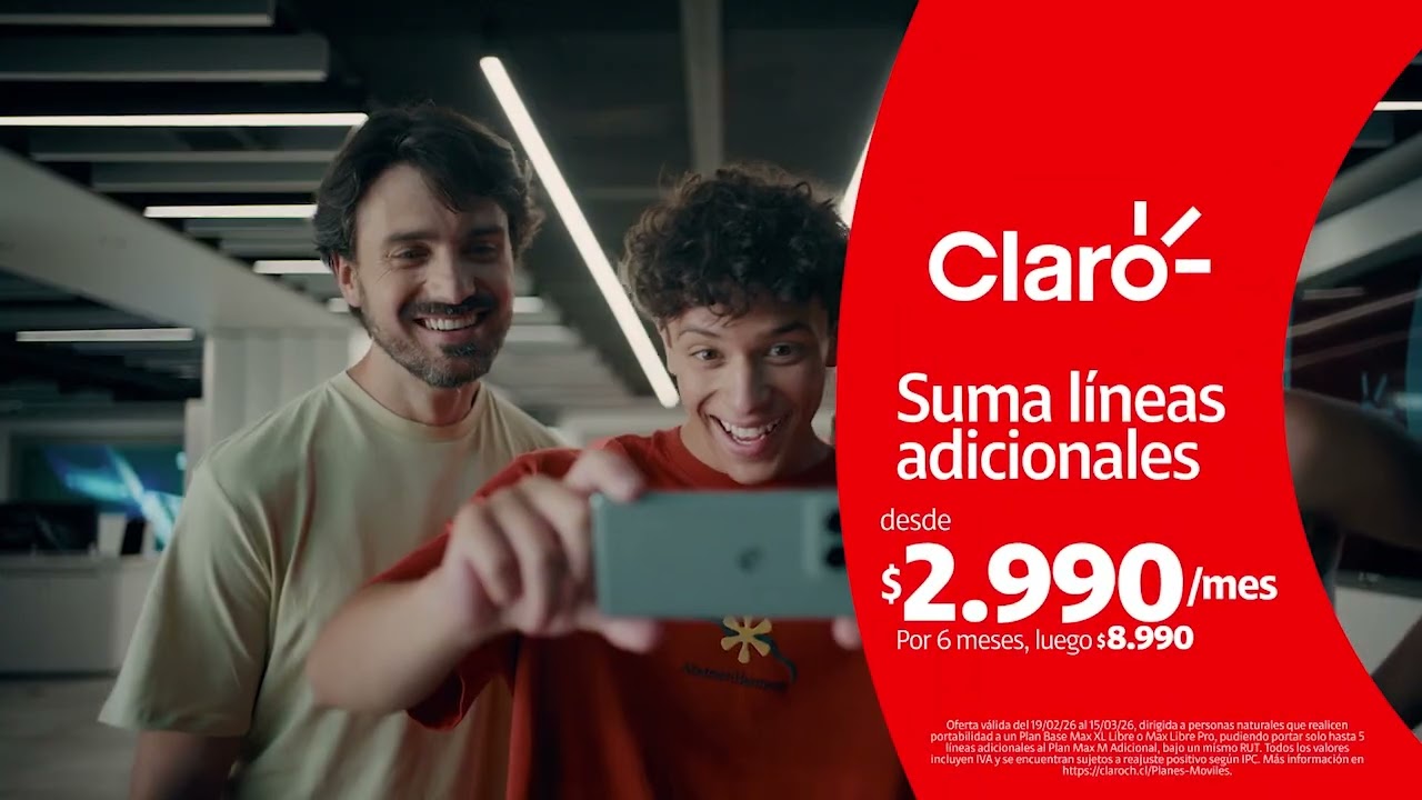 Cámbiate a Claro y suma líneas adicionales.