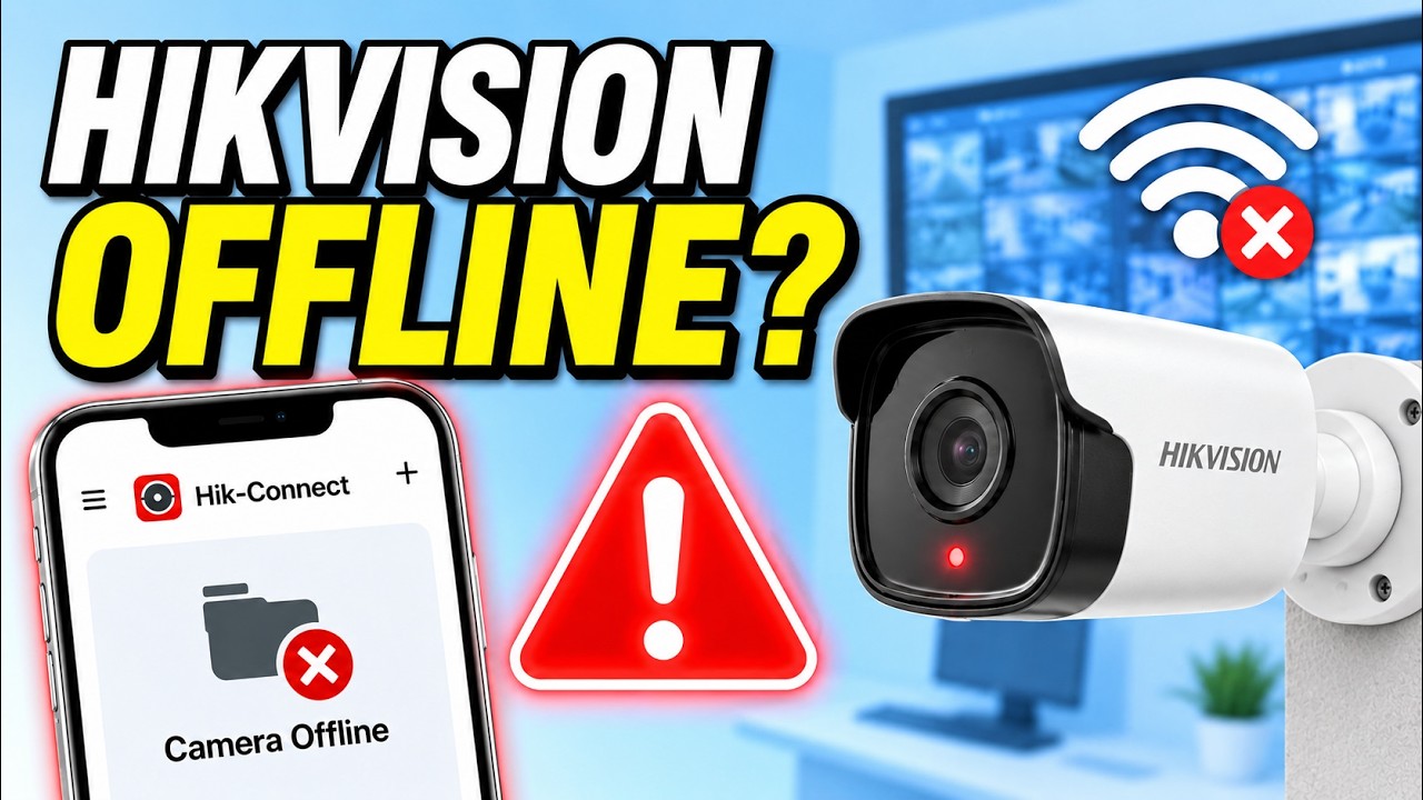 Hikvision Camera Offline? 7 Easy Fixes That Actually Work! (2026)
