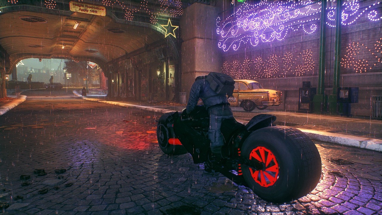 THE BATMAN 2022 [Biker Suit Mod] Looks Amazing in Arkham Knight