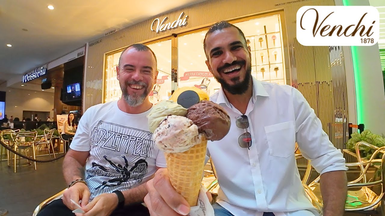 First Time Trying Venchi Gelato | The Rolls-Royce Of Ice Cream | Foodie Experience