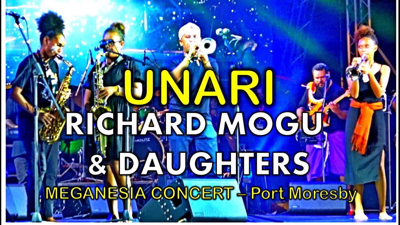 Unari (Live) Richard Mogu and daughters performing at the Sir Hubert Murray Stadium - PNG 50