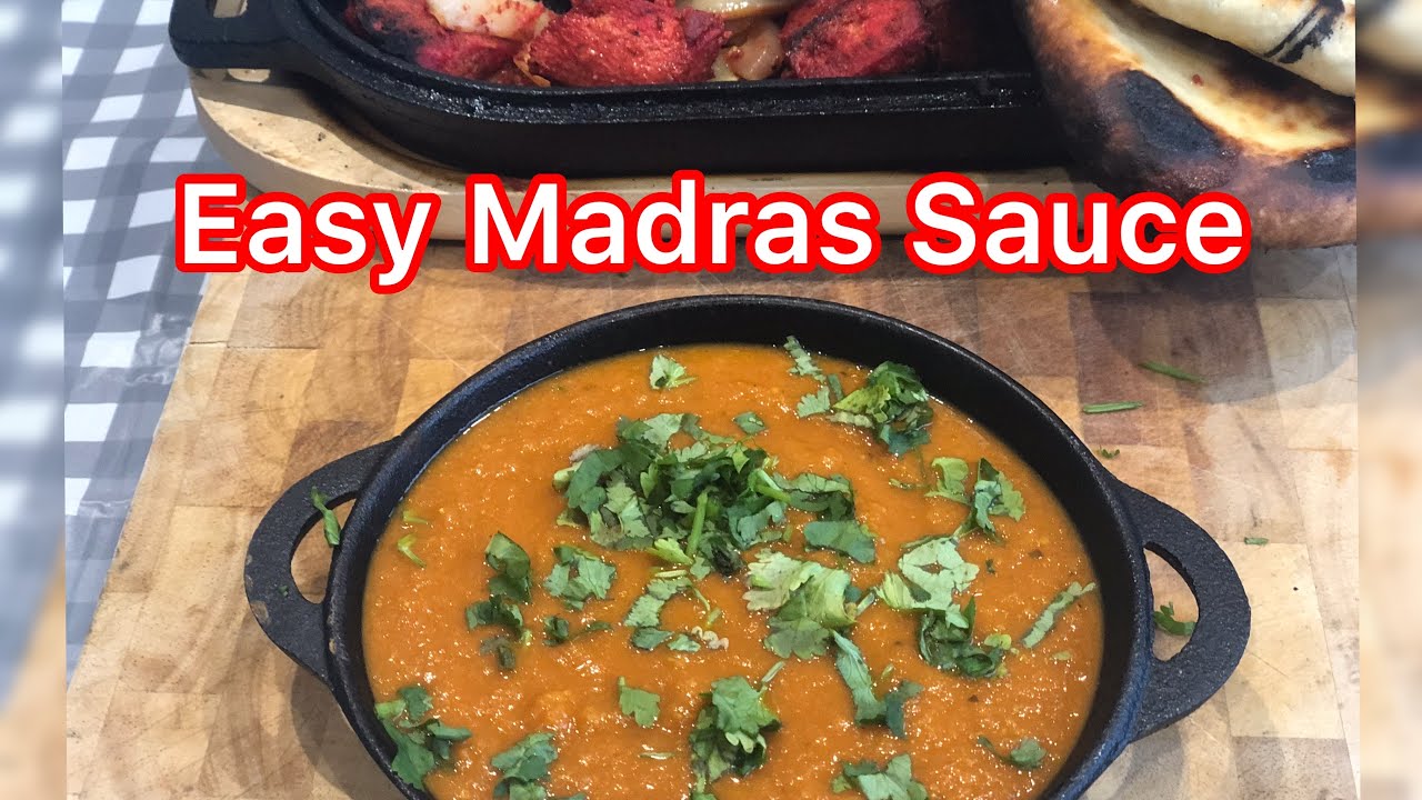 Easy Madras Sauce.