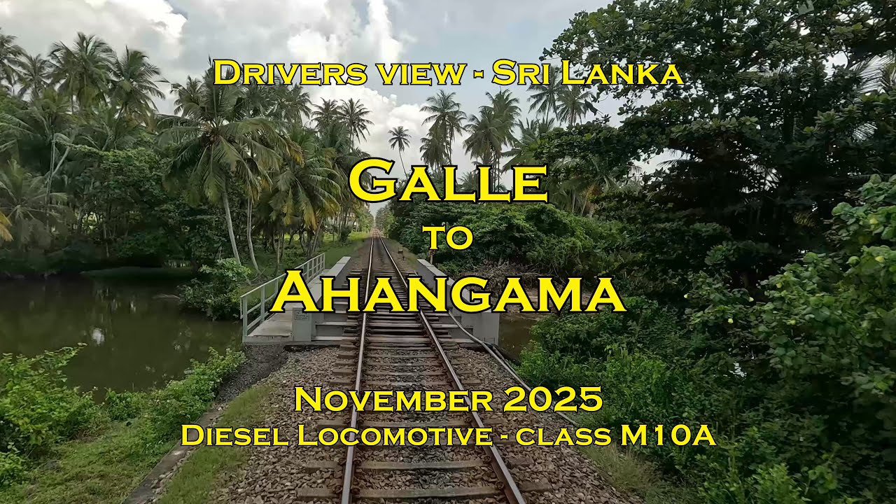 Drivers view Sri Lanka, Galle to Ahangama, Nov 2025