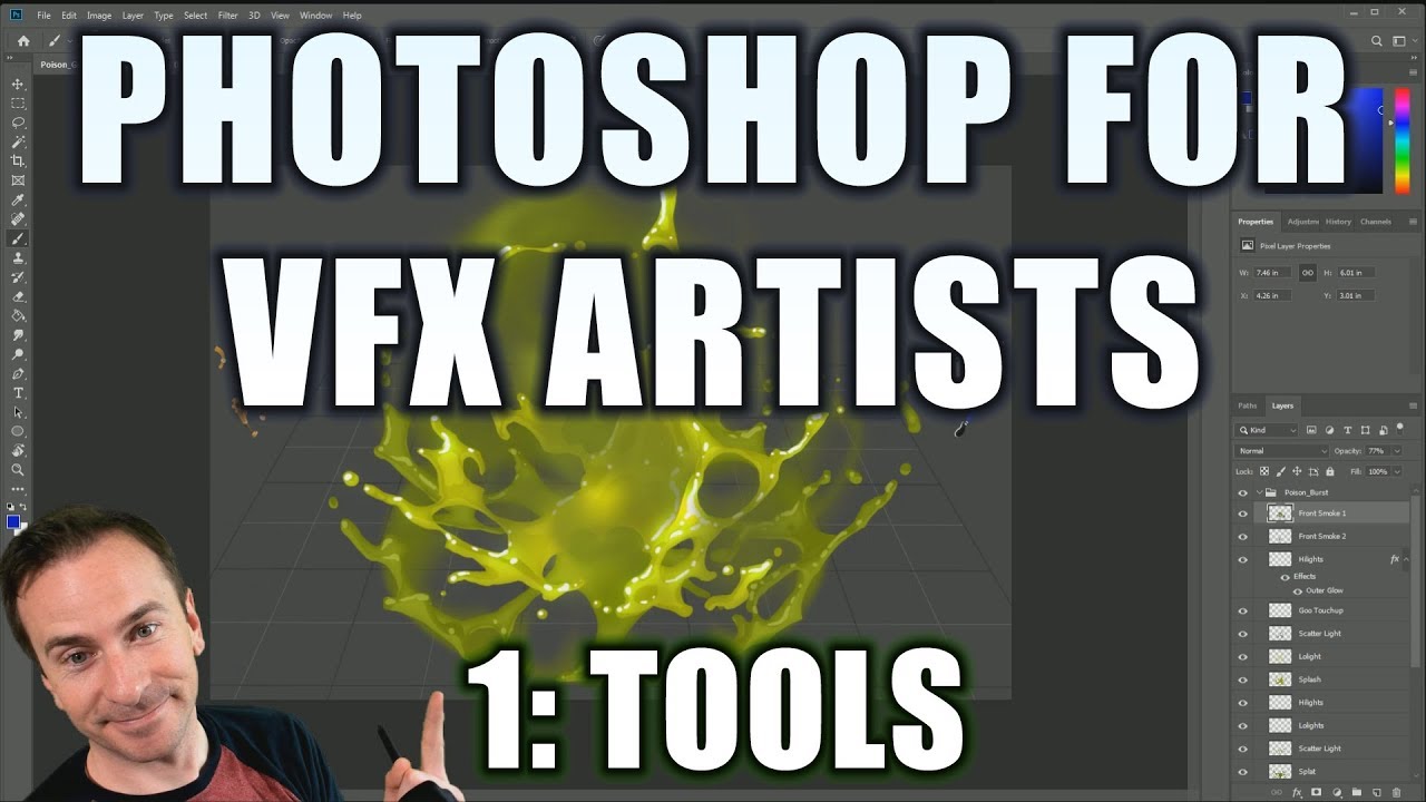 Photoshop for Game VFX #1: Tools