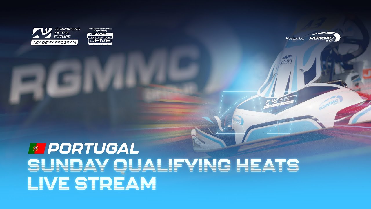 Sunday Heats LIVE | Round 1 - Portimão 🇵🇹 | 2025 Champions of the Future Academy Program