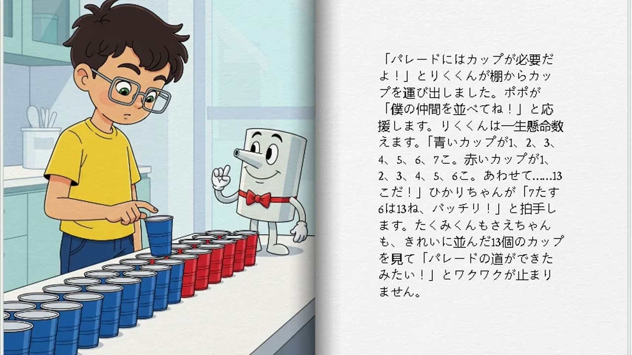 しゅわしゅわパレード Japanese 子どものお話 科学の楽しさ 子ども向け