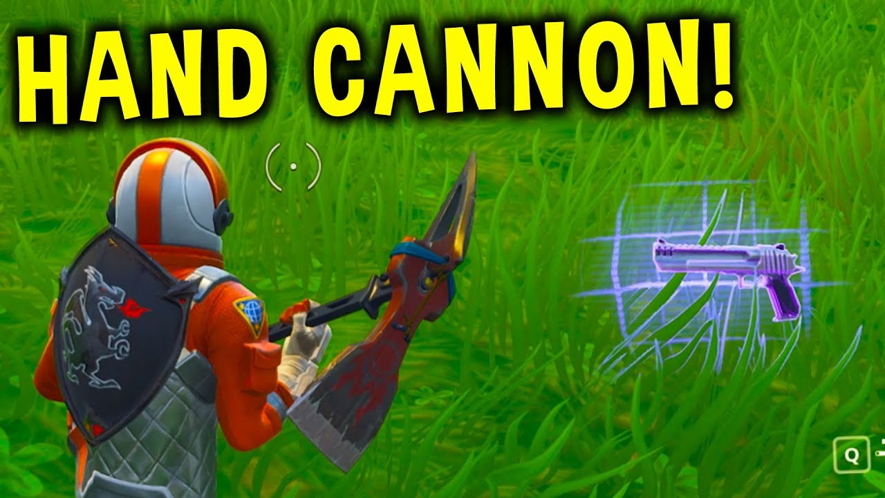 Fortnite: HAND CANNON GAMEPLAY! *NEW* DESERT EAGLE UPDATE GAMEPLAY || Fortnite Battle Royale!
