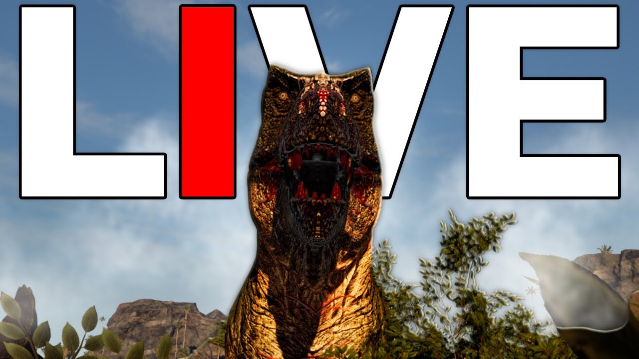 Let's Grow A T-Rex | The Isle Evrima Live Gameplay