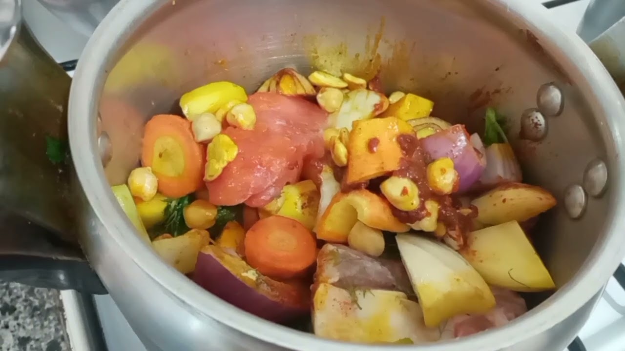 حريرة بلبسباس والفول وصفة تقليدية بنينة😍