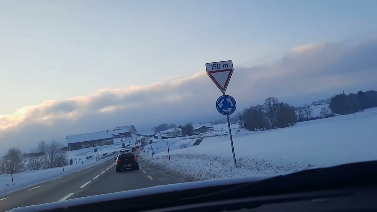 Nieve en Romont