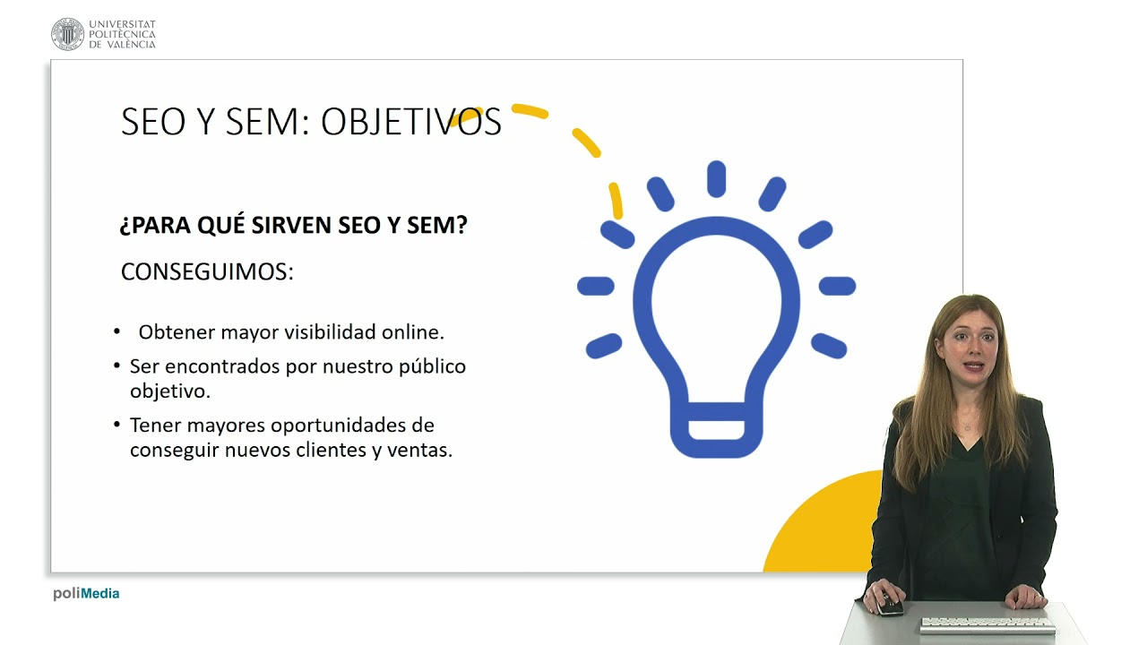 Definición de SEO y SEM | 32/47 | UPV