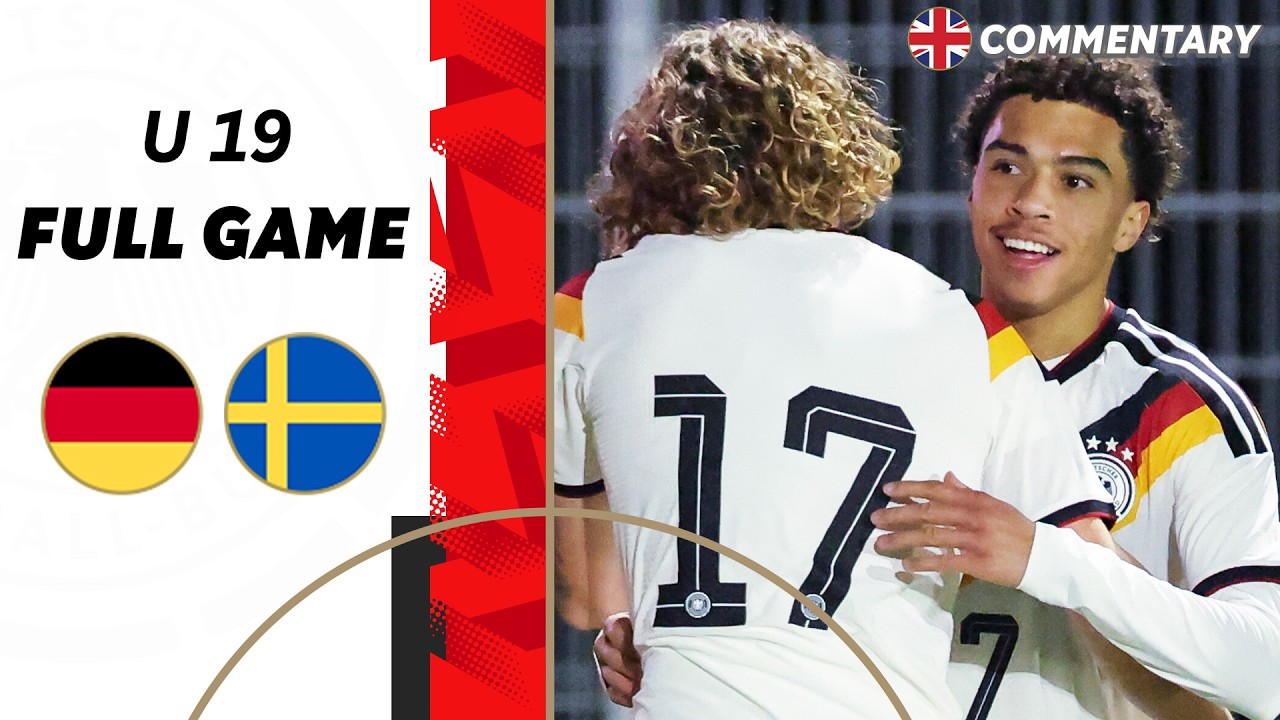 Germany vs Sweden | Full Game | Under-19 &ndash; EURO Qualifiers