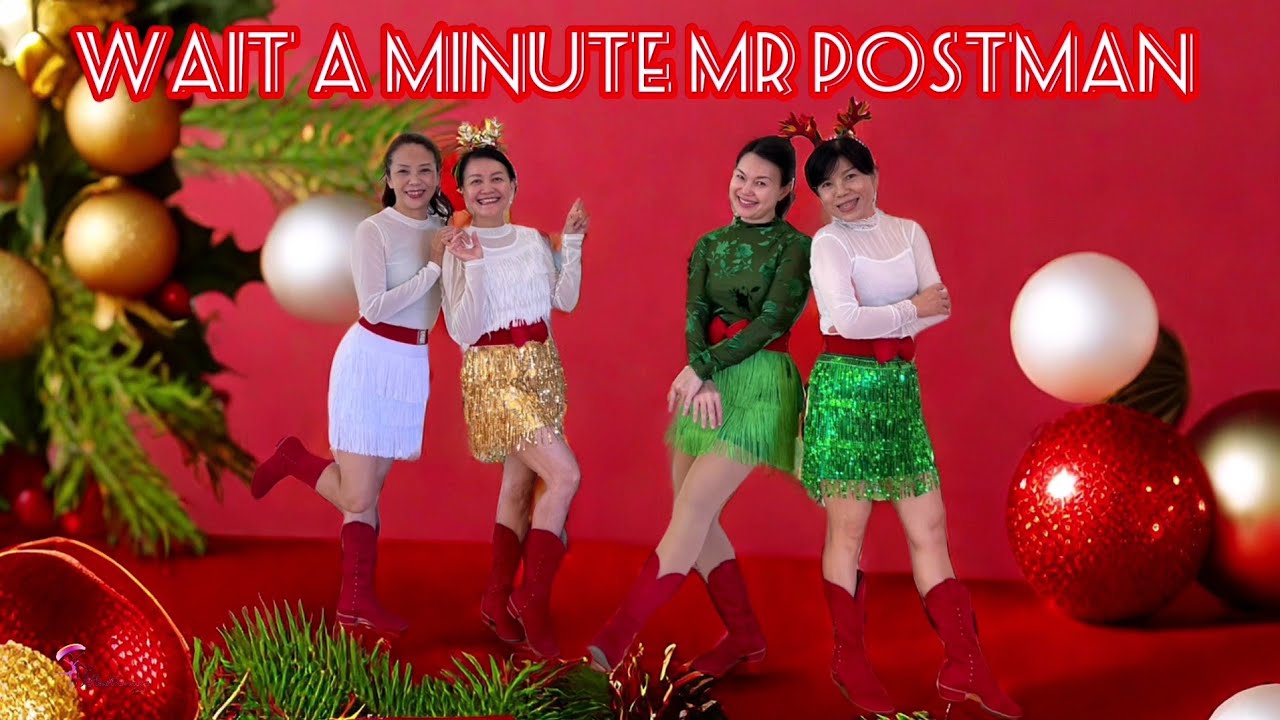 Wait A Minute Mr Postman line dance | Alison Johnstone