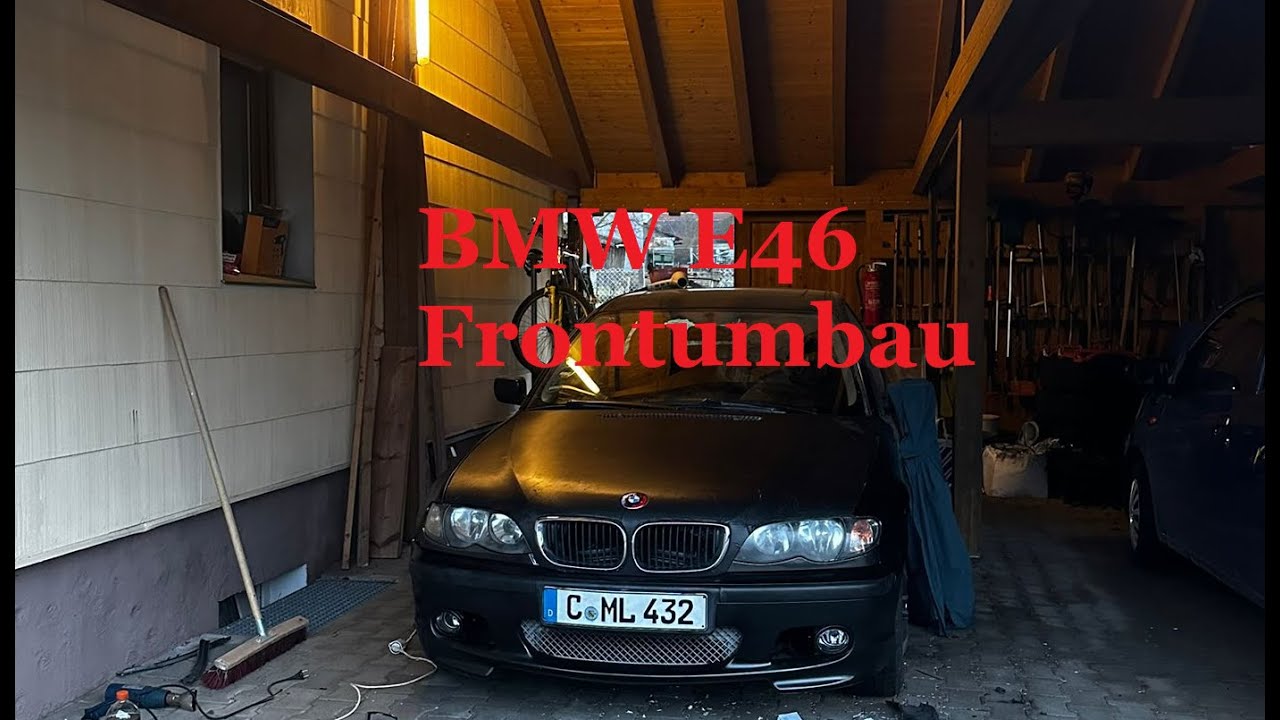 Передняя переделка BMW E46